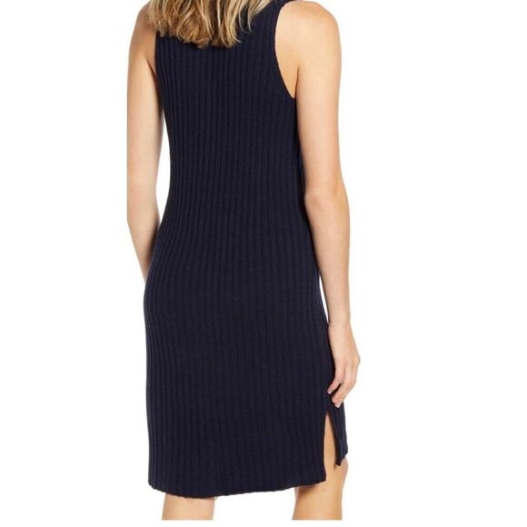 Madewell Button Front V Neck Sweater Dress XL - Picture 9 of 10